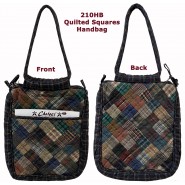 Quilted Squares Bag - Handbag