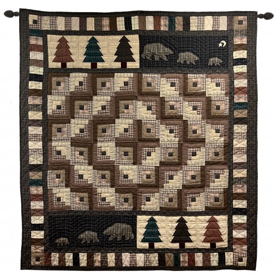 Bear Country Large Wall Hanging/Throw