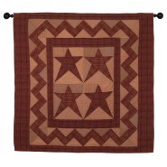 Colonial Star Wall Hanging Tea Dyed