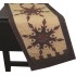 Feathered star Table Runner 72" Long