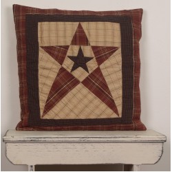 Primitive Country Star Throw Pillow