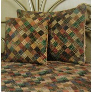 Quilted Squares Pillow Sham