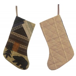 Cabin in the Woods Christmas Stocking
