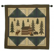 Cabin in the Woods Wall Hanging