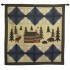 Cabin in the Woods Large Wall Hanging/Throw