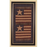 Old Glory Long Frame with Glass 12"W x 24"L