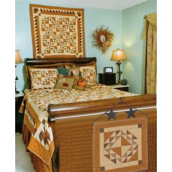 Autumn Patches Queen Bedspread