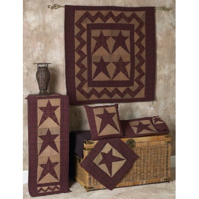 Colonial Star Tea Dyed Quilts