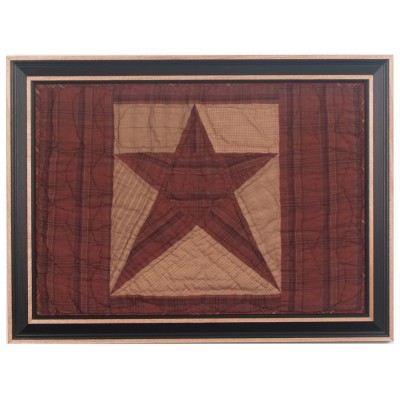 Colonial Star Framed Quilt