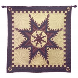 Feathered star Large Wall Hanging/Throw