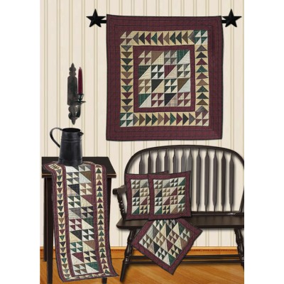 Rustic Flying Geese Quilts
