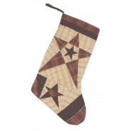 Primitive Country Star Stocking