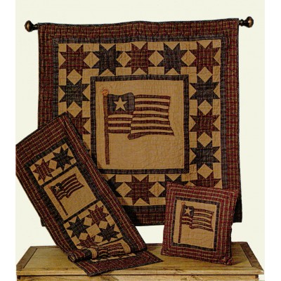 Americana Tea Dyed Quilts