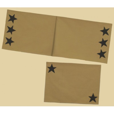 Country Classic Beige Star Quilts